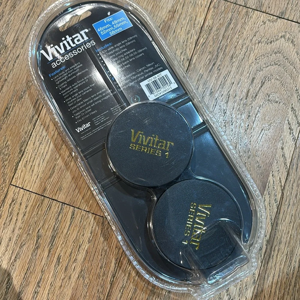 New Vivitar digital lens set